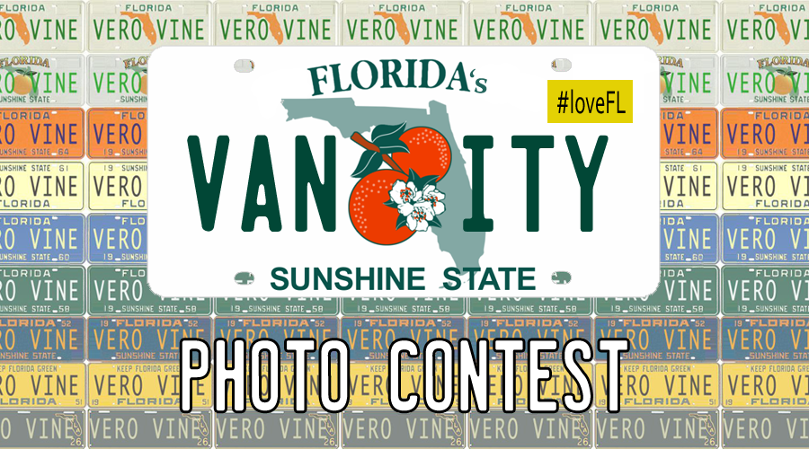 Florida's Vanity License Plate Photo Contest